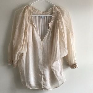 Diane Von Furstenburg Silk Top - size 2